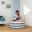Load image into Gallery viewer, "Royal Grey" Storage Bean Bag | XL - Expandable