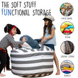 Load image into Gallery viewer, storage ottoman for stuffed animals