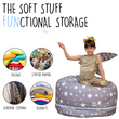 Load image into Gallery viewer, "Twinkle Twinkle" Storage Bean Bag | XL - Expandable