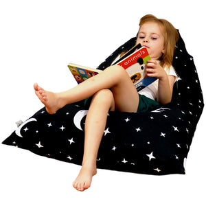 Starry Night Storage Bean Bag | Large - Triangular