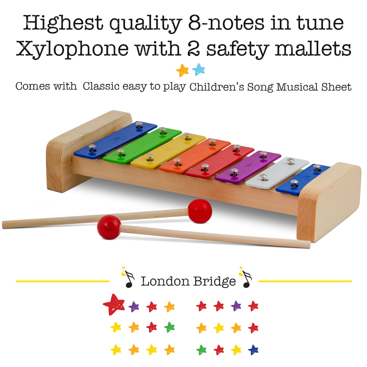 Blue Musical Set -25 Pcs. Percussion Instruments | Smart Wallaby